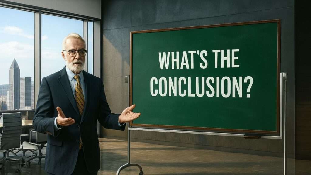 Providing A Conclusion