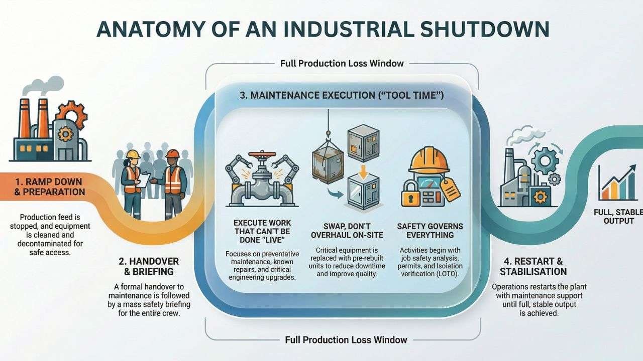 maintenance shutdown IG